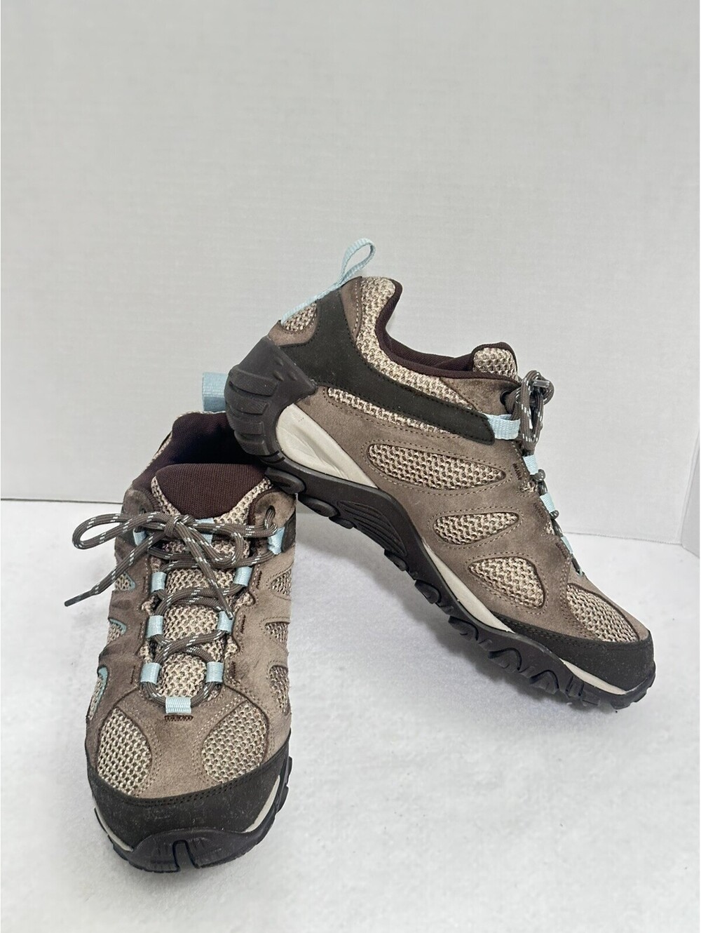 Merrell Yokota 2 Womens Beige Low Top Hiking Trail Outdoor Shoes J78636 Size 10